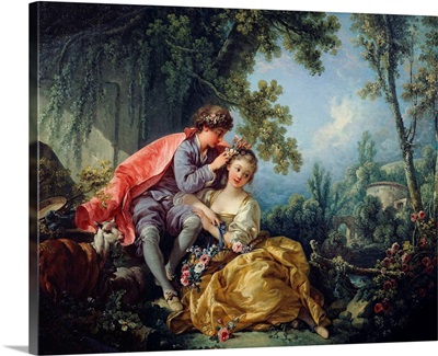 The Four Seasons: Spring By Francois Boucher