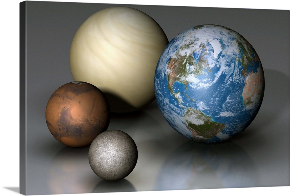 What Is The First Four Terrestrial Planets Made Of