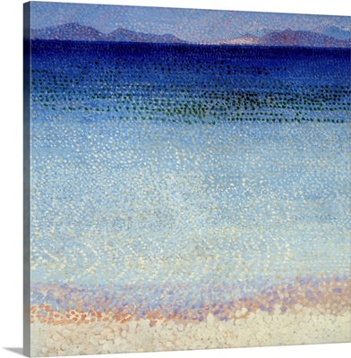 The gold islands, Hyeres Islands by Henri Edmond Cross