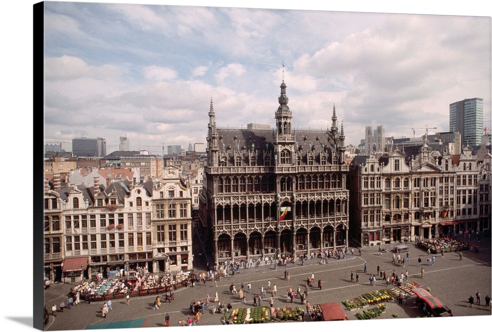 The famous Grand' Place in Brussels.