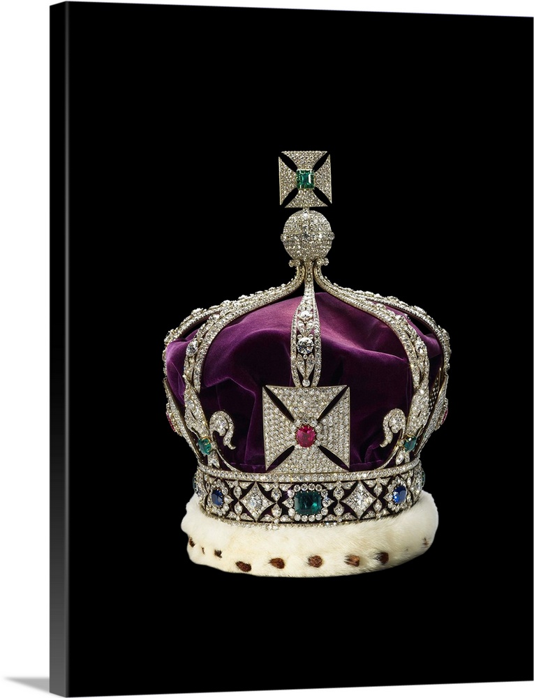The Imperial Crown of India, housed with the Crown Jewels of the United Kingdom. Created in 1911 for George V's trip to th...