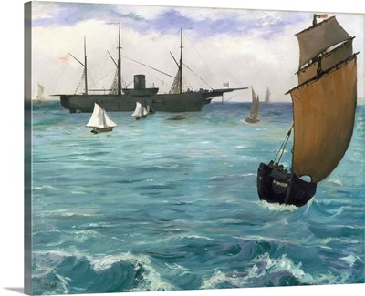 The 'Kearsarge' At Boulogne