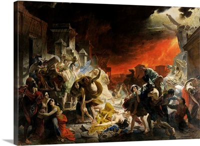 The Last Day Of Pompeii By Karl Briullov