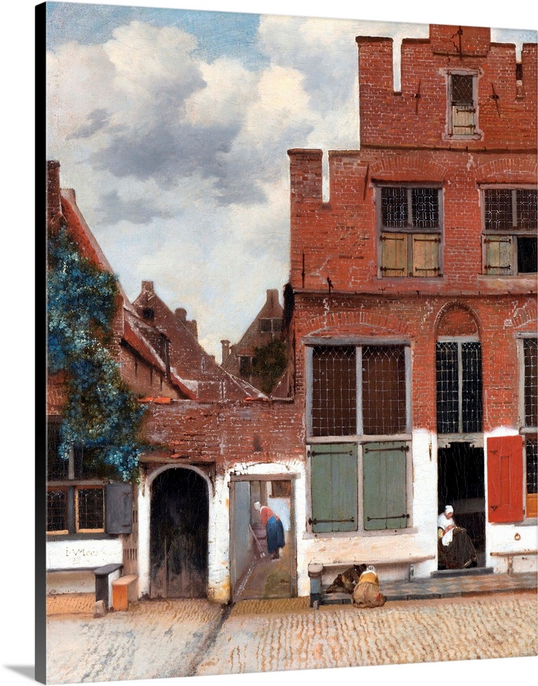 Circa 1658. Oil on canvas. 44 x 54.3 cm (17.3 x 21.4 in). Rijksmuseum, Amsterdam, Netherlands.