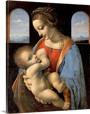The Madonna Litta By Leonardo Da Vinci
