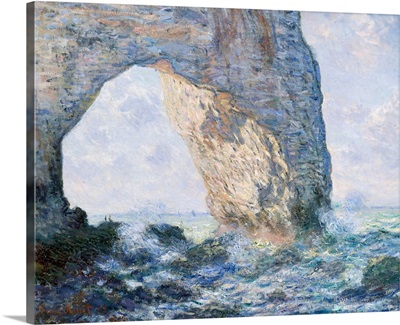 The Manneporte (Etretat) By Claude Monet