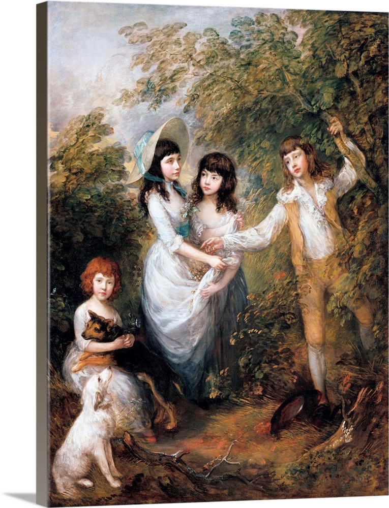 1787. Oil on canvas. 181.9 x 242.9 cm (71.6 x 95.6 in). Gemaldegalerie, Berlin, Germany.