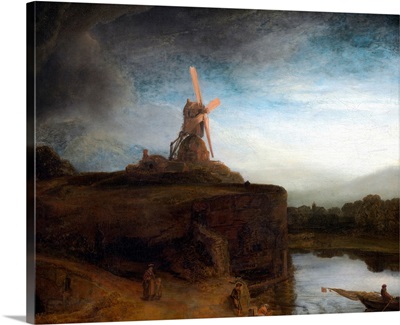 The Mill By Rembrandt Van Rijn