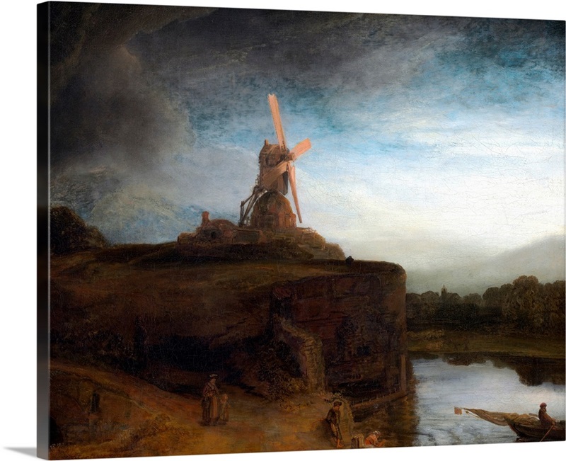 The Mill By Rembrandt Van Rijn | Great Big Canvas