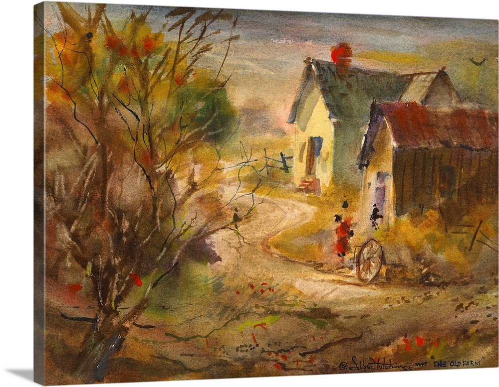 The Old Farm By Lavere Hutchings