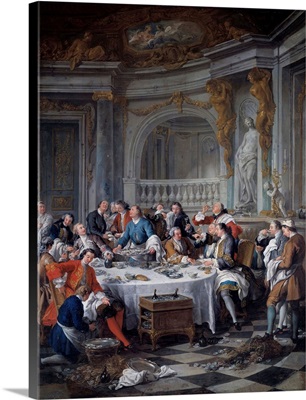 The Oyster Lunch by Jean Francois de Troy