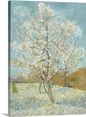 The Pink Peach Tree By Vincent Van Gogh