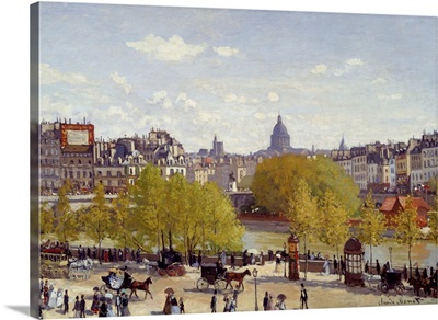 The Quai du Louvre in Paris