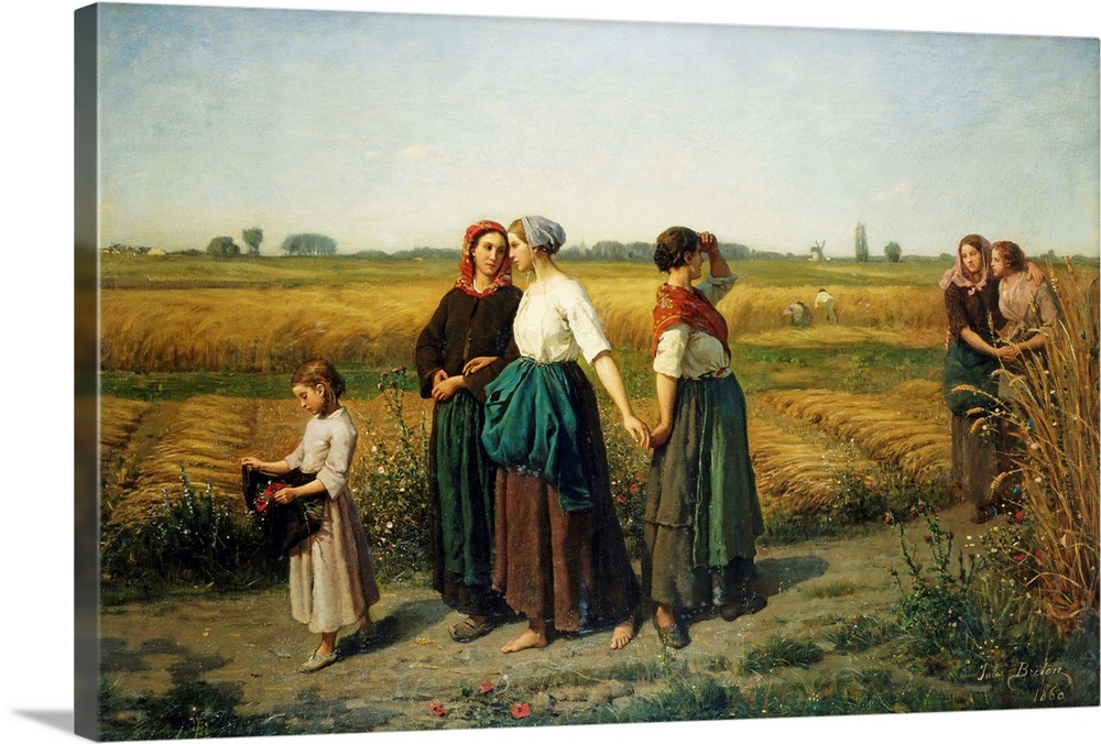The Reapers By Jules Breton