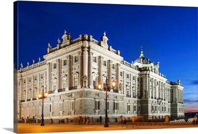 The Royal palace in Madrid, Spain