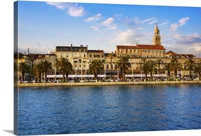 The seafront and the Port of Split.