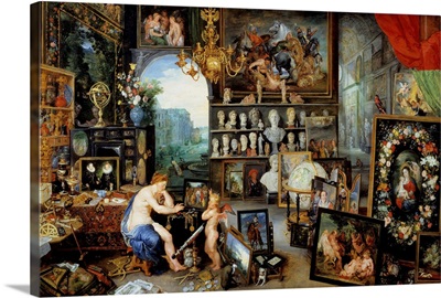 The Sight. Allegory of the Five Senses by Jan Brueghel the Elder