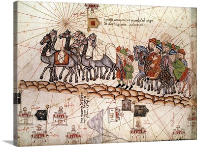 The Silk Road crossed by Marco Polo
