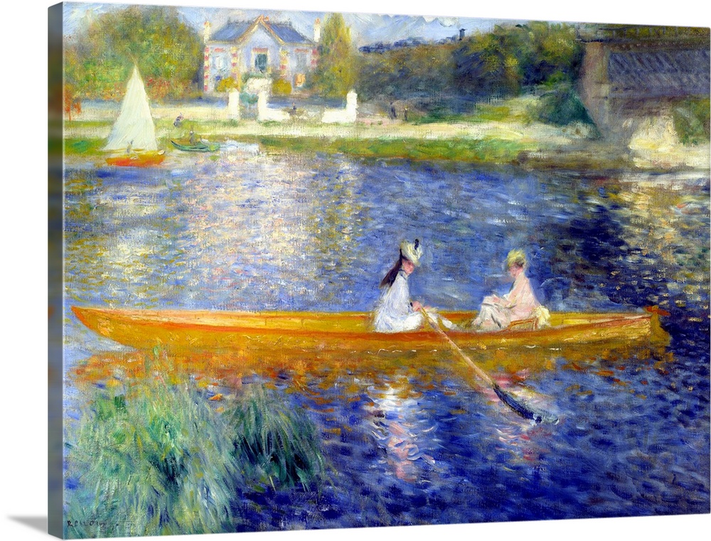 1875. Oil on canvas, 71 x 92 cm. Located in the National Gallery, London, England, UK.