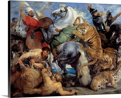 The Tiger Hunt by Peter Paul Rubens