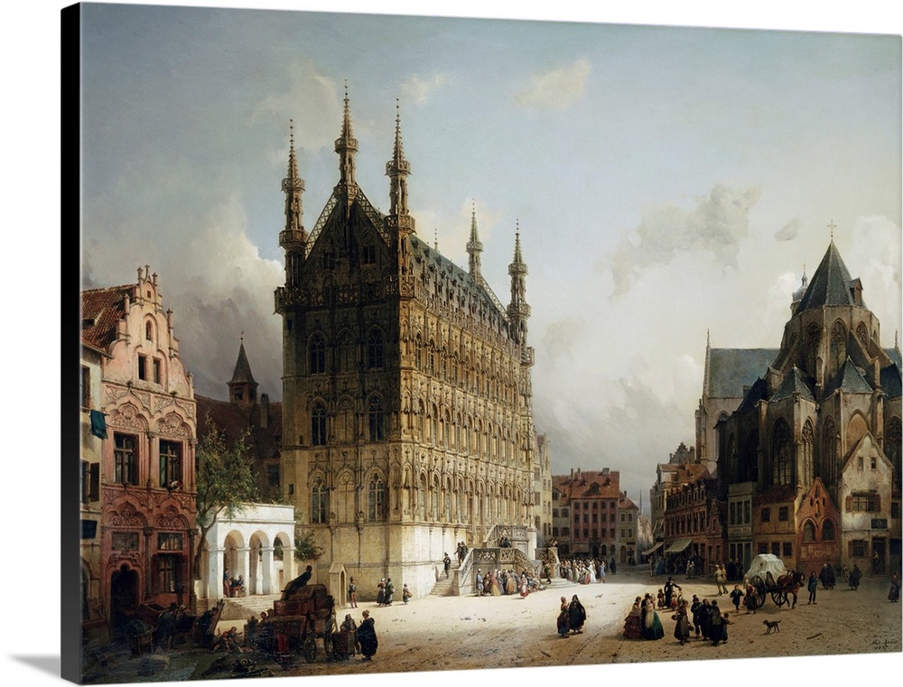 The Town Hall, Louvain, Belgium