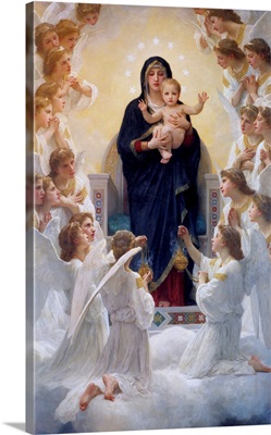 The Virgin with Angels by William Adolphe Bouguereau