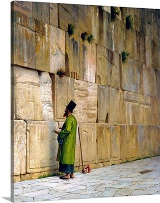 The Wailing Wall, Jerusalem By Jean-Leon Gerome