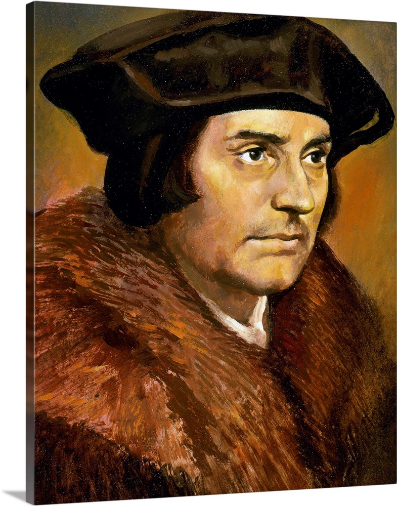 Thomas More (1478-1535). English lawyer, philosopher, author, statesman and humanist.