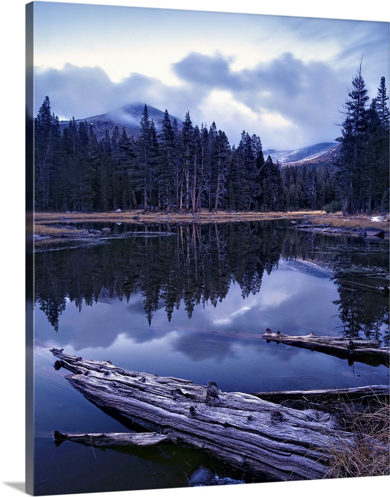 I'm not sure what this lake is called but it's easy to spot just off hwy 120 in Tioga Pass. That's Mt. Dana in the backgro...