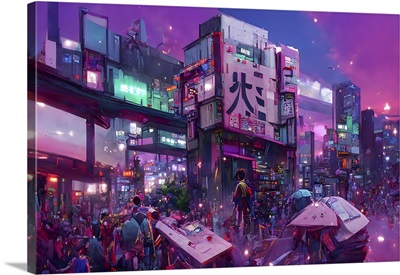 Tokyo Street Scene IV