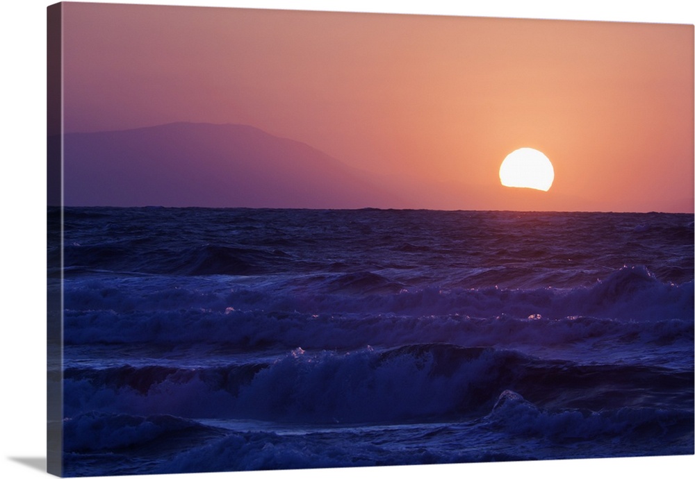 Sunrise Over The Malaga Bay