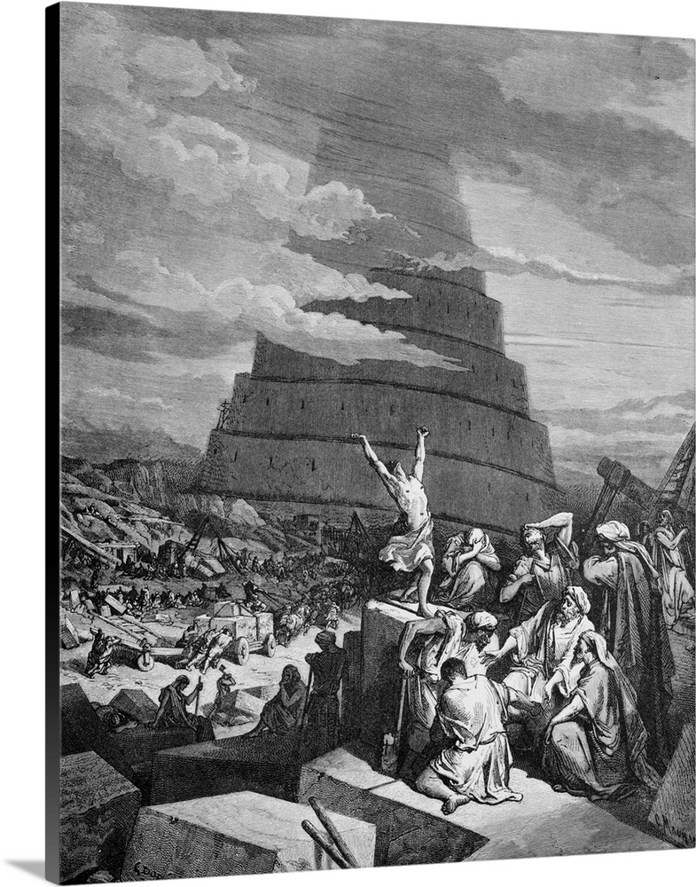 Tower of Babel by Gustave Dore