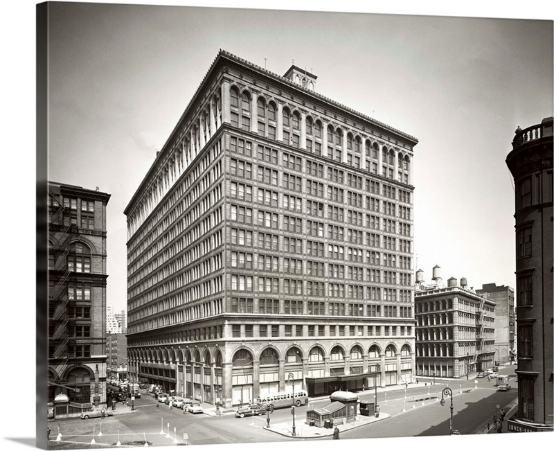 Trading Center on Astor Place, New York City Wall Art, Canvas Prints ...