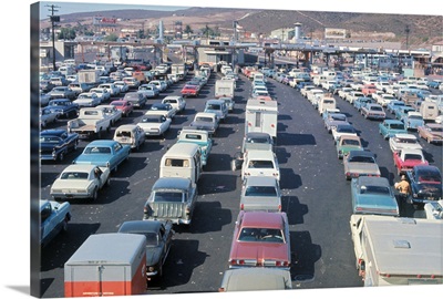 Traffic on Highway, Tijuana, Mexico