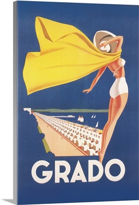 Travel Poster for Grado, Italy