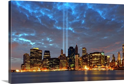 Tribute in lights, NYC
