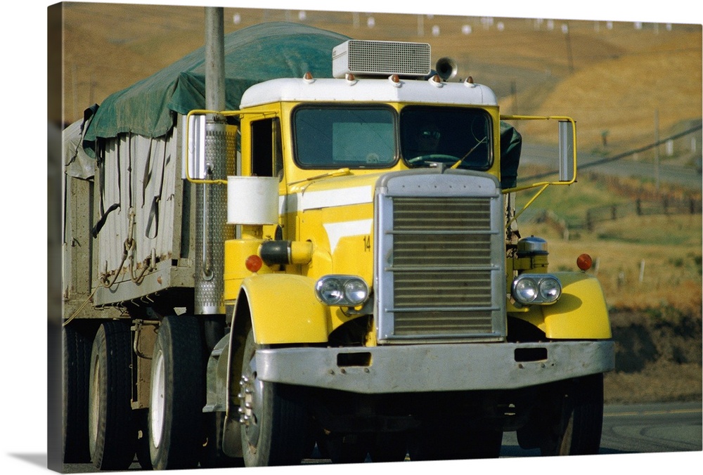 Truck, front view