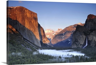 Tunnel view sunset