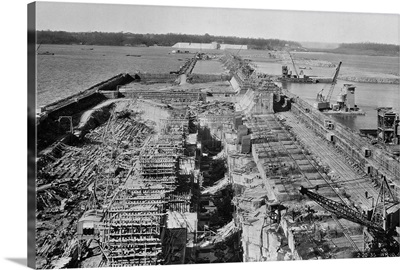 TVA's Wheeler Dam Construction, Tennessee