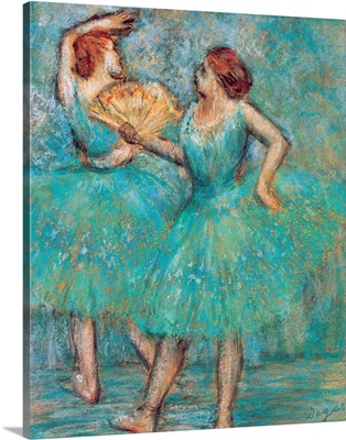 Two Dancers By Edgar Degas