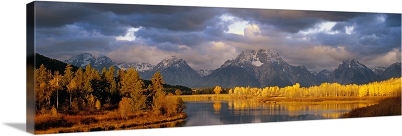 USA, Wyoming, Grand Teton National Park scenic | Great Big Canvas