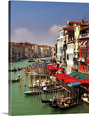 Venice from Rialto bridge