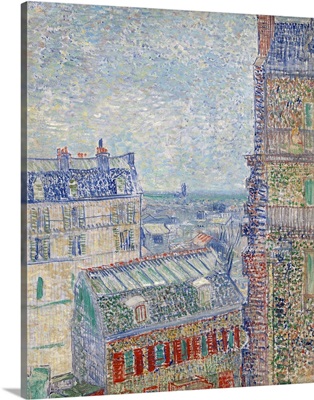 View From Theo's Apartment By Vincent Van Gogh