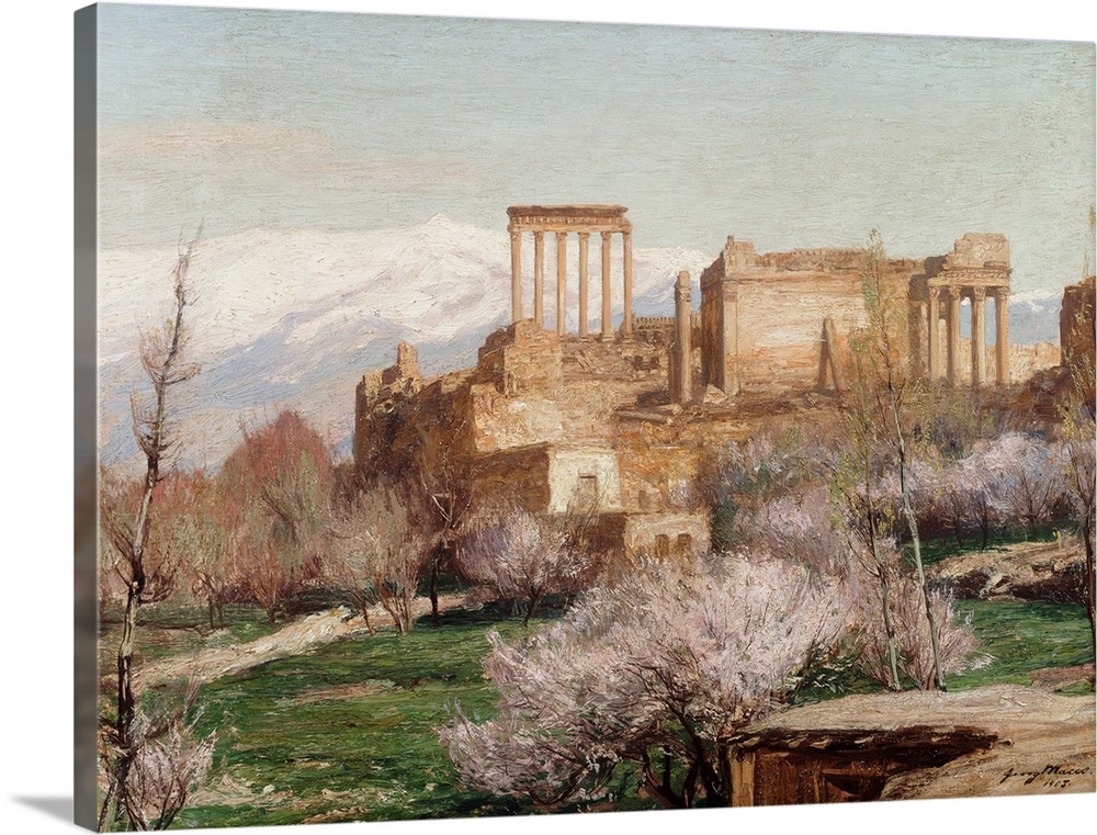 View of Baalbek, Lebanon