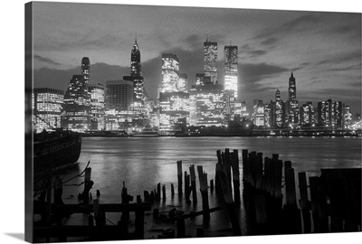 View Of Manhattan Skyline From Brooklyn