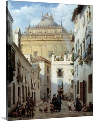 View of Seville by Julien Leopold Boilly