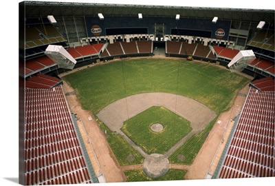 View of the Astrodome Stadium, Houston, Texas