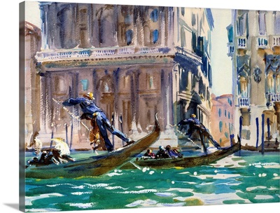 View Of The Grand Canal In Venice