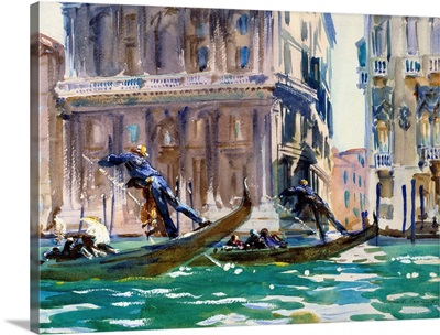 View of the Grand Canal in Venice by John Singer Sargent