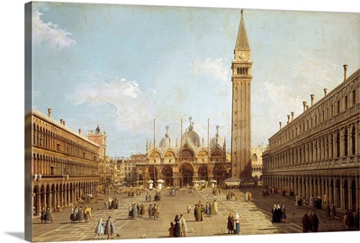 View of the Piazza San Marco in Venice